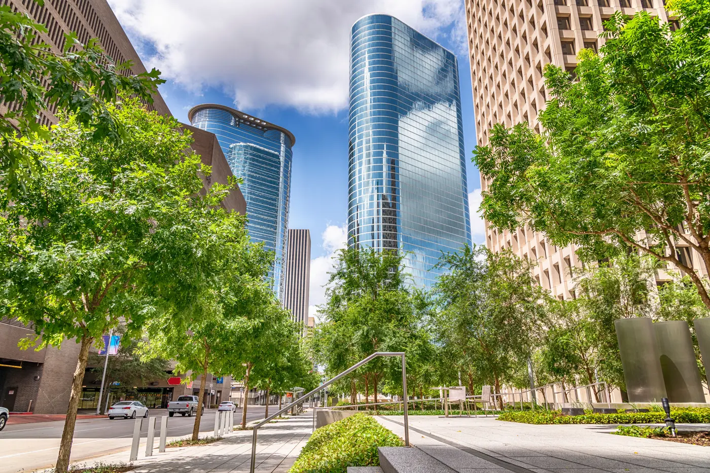 Houston downtown skyline — mobile notary serving Greater Houston